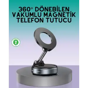 AsilTech 360 Derece Ayarlanabilir Manyetik Araç Telefon Standı