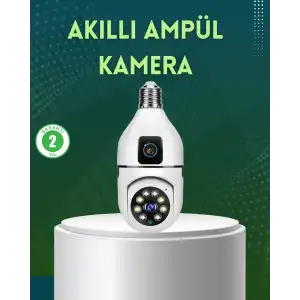 AsilTech 360 Derece Panoramik WiFi Kamera – Full HD Ev Güvenlik Sistemi