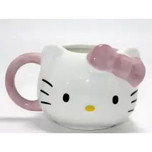 AsilTech 3D Hello Kitty Tasarımı Porselen Kupa Bardak