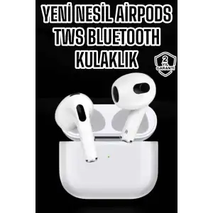 AsilTech 3.Nesil TWS Bluetooth Kulaklık Mikrofonlu ANC Özelliği Dokunmatik Kontrol