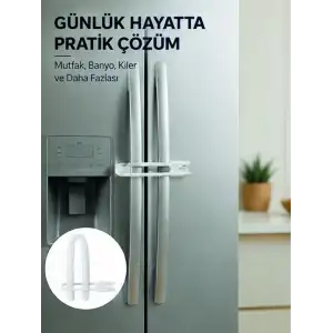 AsilTech 4 Adet Dolap ve Kapak Emniyet Kilidi Evde Güvenli Kullanım İçin Yeni Nesil