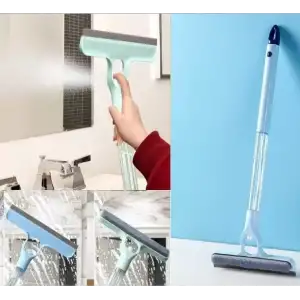 AsilTech 4 in 1 Spreyli Çek Çekli Camsil ve Fırça Aparatı