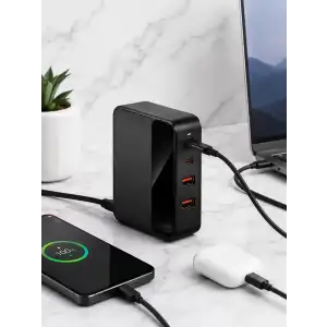 AsilTech 4 PORTLU HIZLI ŞARJ CİHAZI
