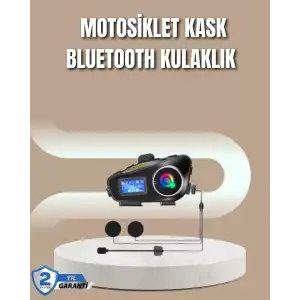 AsilTech 500 Metre İnterkom Mesafeli Kask Kulaklığı Gürültü Engelleyici