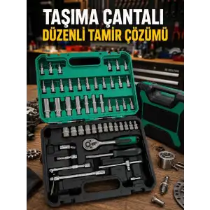 AsilTech 53 Parça Çok Amaçlı Lokma Anahtar Seti