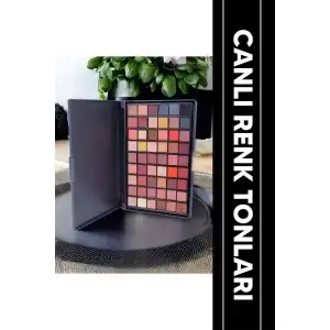 AsilTech 54lü Mat Sedefli Far Paleti