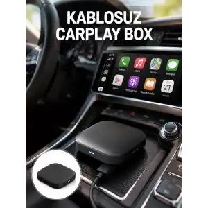 AsilTech 5.8GHz WiFi Destekli Kablosuz Android Auto Dönüştürücü Yeni Nesil