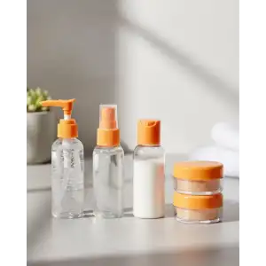 AsilTech 5Lİ SEYAHAT ŞİŞESİ TURUNCU