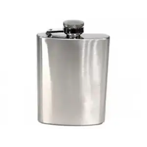 AsilTech 6 oz Çelik Cep İçki Kanyak Matarası