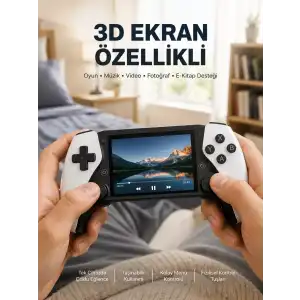AsilTech 64GB Hafızalı Emülatör Destekli Oyun Konsolu Yeni Nesil