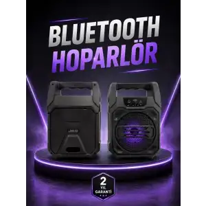 AsilTech 6.5 İnç Kablosuz Hoparlör Bluetooth Bağlantılı Yüksek Ses