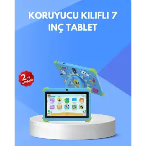 AsilTech 7 İnç Android Tablet WiFi Bluetooth ve Çift Kamera Destekli