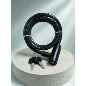 AsilTech 80 CM 12 MM BİSİKLET KİLİDİ