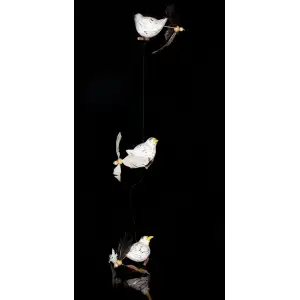 AsilTech Ahşap Hayvan Figürlü Rüzgar Çanı Model 1