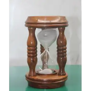 AsilTech Ahşap Kum Saati Model 7