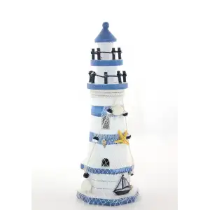 AsilTech Ahşap Marin Deniz Feneri Model 8