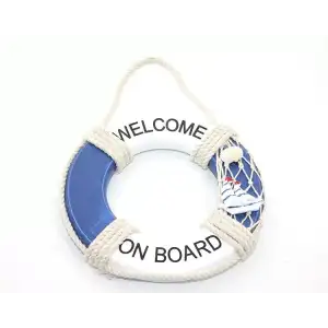 AsilTech Ahşap Marin Duvara Asmalı Simit Model 1