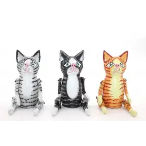 AsilTech Ahşap Sallanan Kedi