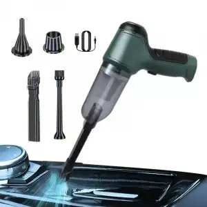 AsilTech Air Blower Araba Süpürgesi Yeşil