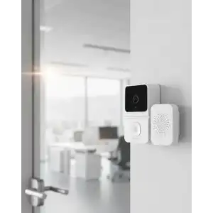 AsilTech Akıllı Ev Uyumlu Kapı Zili 800mAh Bataryalı Gece Görüşlü