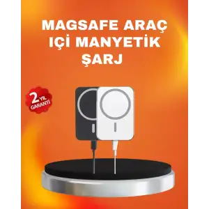 AsilTech Akıllı Koruma Sistemli MagSafe Araç Tutucu iPhone 12/13/14 Uyumlu