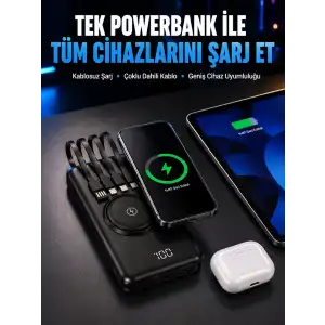 AsilTech Akıllı Koruma Sistemli Powerbank – Hızlı, Güvenli ve Modern