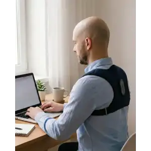 AsilTech Akıllı Postür Düzeltici Masaj Kemeri Medikal Destekli