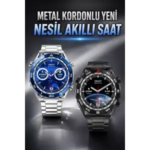 AsilTech Akıllı Saat 2024 Model Arama Cevaplayan Uyku ve Sağlık Takibi