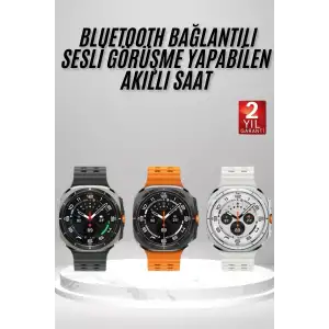 AsilTech Akıllı Saat Amoled Ekran Bluetooth Bağlantılı Sağlık Takibi GPS Uyumlu