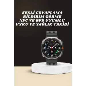 AsilTech Akıllı Saat Amoled Ekran Bluetooth Bağlantılı Sağlık Takibi GPS Uyumlu