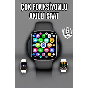 AsilTech Akıllı Saat Amoled Ekran GPS ve Uyku Takibi Bluetooth Bağlantılı