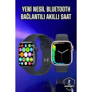 AsilTech Akıllı Saat Amoled Ekran Yeni Nesil Bluetooth Bağlantılı