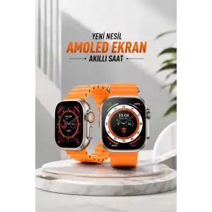 AsilTech Akıllı Saat Android ve İOS Uyumlu 49 MM NFC Özelliği GPS Takibi