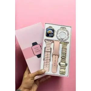 AsilTech Akıllı Saat Bluetooth Bağlantılı Aksesuar Hediyeli GPS Takibi