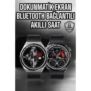 AsilTech Akıllı Saat Dokunmatik Ekran Sesli Görüşme ve Bildirim Görme Sağlık Takibi