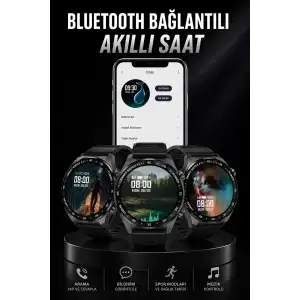 AsilTech Akıllı Saat GPS VE NFC Özelliği Sesli Görüşme Dokunmstik Ekran