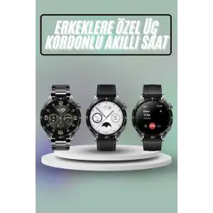 AsilTech Akıllı Saat Ios Ve Android Tüm Telefonlara Uyumlu Çok Fonksiyonlu Amoled Ekran