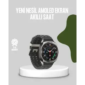 AsilTech Akıllı Saat Kablosuz Şarj Arama Cevaplama ve Geniş Ekran Desteği