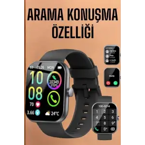AsilTech Akıllı Saat Tema Değiştirme Bluetooth Bağlantılı Arama Cevaplayan