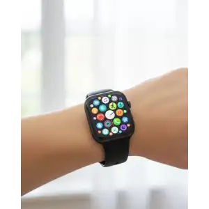 AsilTech Akıllı Saat Yeni Nesil Android ve İOS Uyumlu Titreşim Modlu Alarm Kronometre