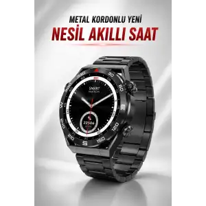 AsilTech Akıllı Saat Yeni Nesil Bluetooth Bağlantılı Uyku ve Sağlık Takibi NFC ve GPS
