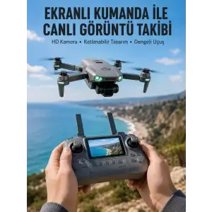 AsilTech Akıllı Sensörlü Drone Canlı Görüntü Aktarımlı