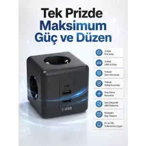 AsilTech AKIM KORUMALI 3440 PRİZ