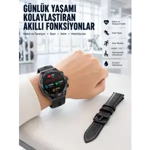 AsilTech AMOLED Ekranlı 5G Android Akıllı Saat SIM Kart Destekli Kameralı Akıllı Saat