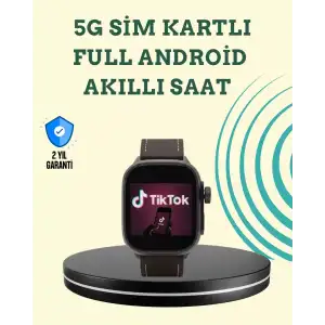 AsilTech AMOLED Ekranlı Akıllı Saat WhatsApp TikTok YouTube