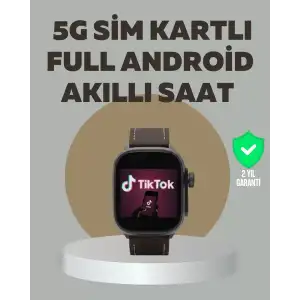 AsilTech Android Akıllı Saat 5G Destekli Uygulama İndirme