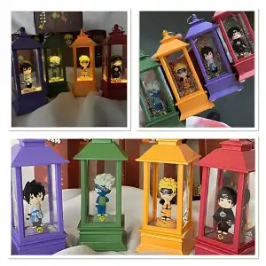 AsilTech Anime Naruto Figürlü Işıklı Kar Küresi