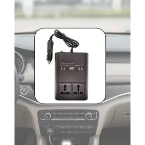 AsilTech Araç Elektrik Dönüştürücü Çoklu USB Çıkışlı 150W İnvertör