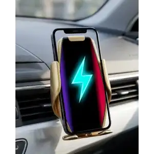 AsilTech Araç Havalandırma Telefon Tutucu Kablosuz Şarj Destekli Akıllı Sensörlü