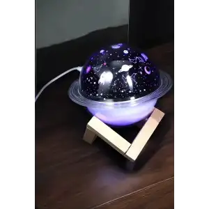 AsilTech Aromaterapi Hava Nemlendirici Masa ve Gece Lambası